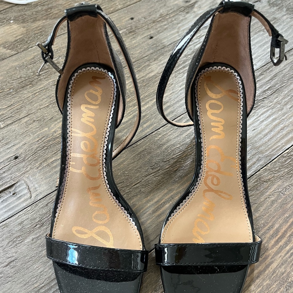 Sam Edelman Black heels never worn size 5